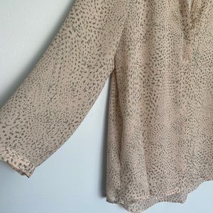 🚫SOLD🚫 Soft Pink Pattern Flowy Top